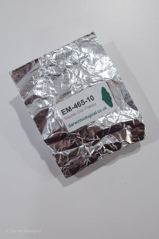 Sterile Oat Flakes in Foil Packet