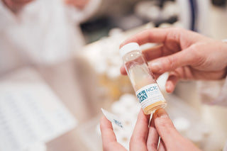Close Up of Bacteria Culture with NCTC label