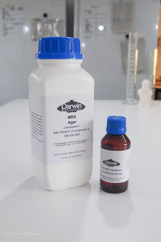 MRS Powdered Agar with supplement
