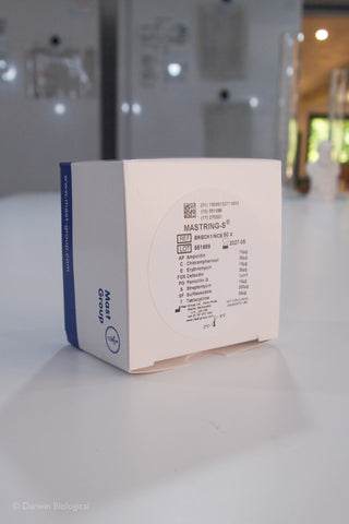 Mixed antibiotic susceptibility testing mast rings