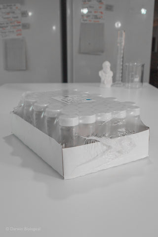 Sterile Saline Bulk pack in glass bottles