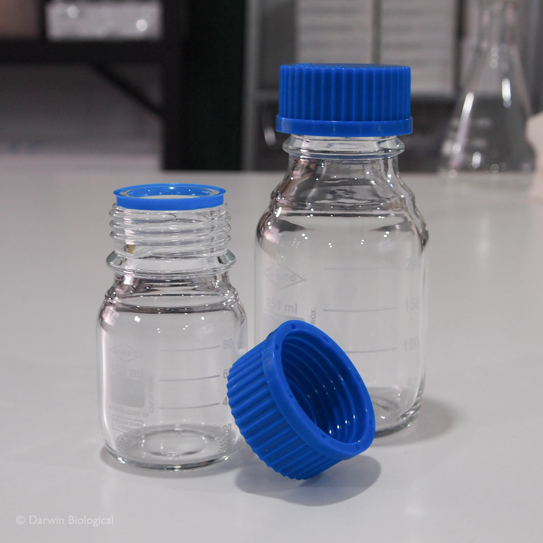 Laboratory Bottles 250ml and 100ml