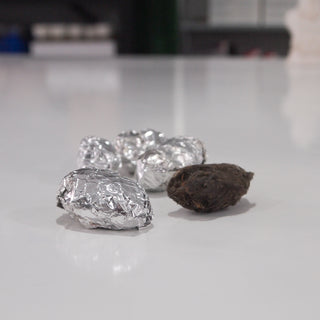 Owl Pellets in foil